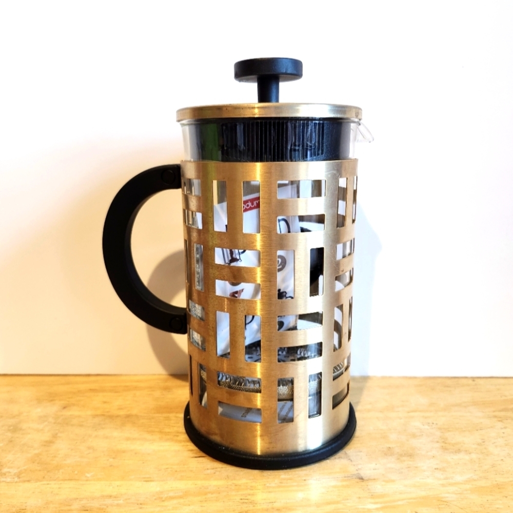 Limited Edition Bodum - Brushed Gold Stainless Steel Eileen French Press Coffee